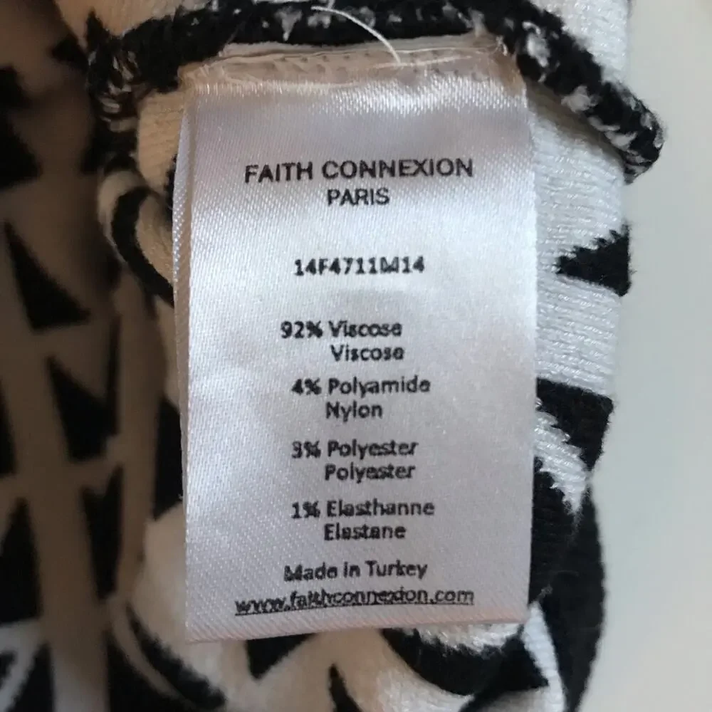 Faith Connexion Paris Geometric Jacquard Sweater Small Saks Fifth Avenue Luxury